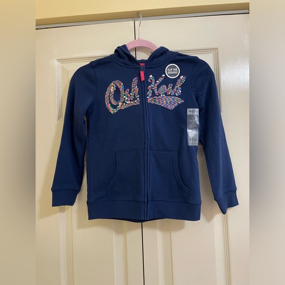 OshKosh B'gosh Other - OshKosh B’Gosh Flip the Sequins Girls Hoodie